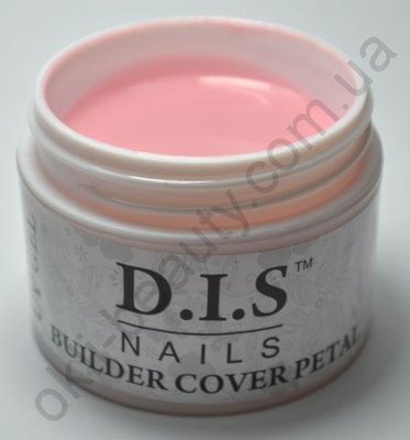 DIS Builder Cover Petal (бежево-рожевий, середньої в'язкості), 30 грам DIS_016 фото