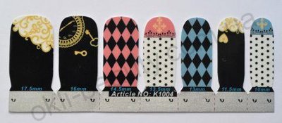 Лакова плівка для дизайну нігтів, K1004 lak_pl_08 фото