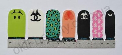 Лакова плівка для дизайну нігтів, К1021 lak_pl_13 фото