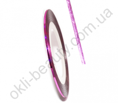 Декоративна самоклеюча стрічка (0,8 мм) №11 Колір: світло-рожевий len_11 фото