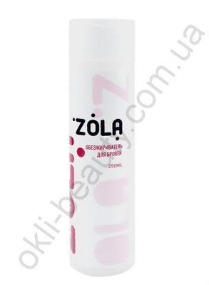 Знежирювач для брів ZOLA з ефектом загоєння і зволоження шкіри, 250 мл zola_03 фото