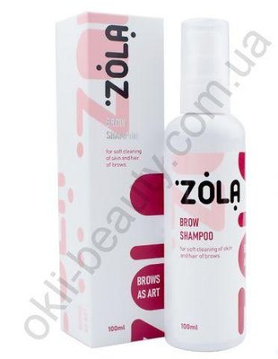 Шампунь для брів ZOLA Brow Shampoo, 100 мл zola_04 фото