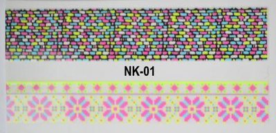 3D-наклейки на клейовій основі для дизайну нігтів, NK-01 nakl_cv_05 фото