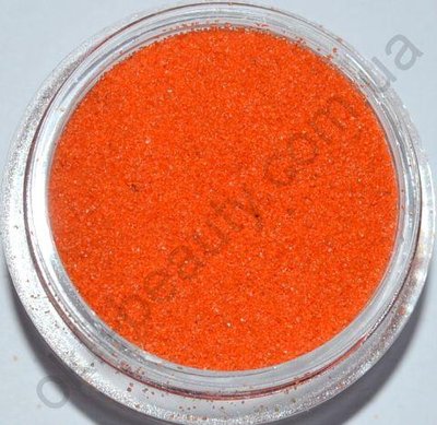 Оксамитовий пісок помаранчевий (БП-05), 5 грам bp_02 фото