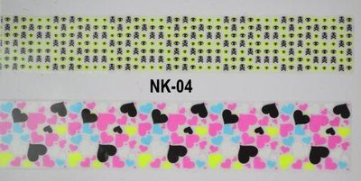 3D-наклейки на клейовій основі для дизайну нігтів, NK-04 nakl_cv_08 фото