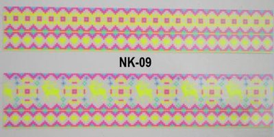 3D-наклейки на клейовій основі для дизайну нігтів, NK-09 nakl_cv_13 фото
