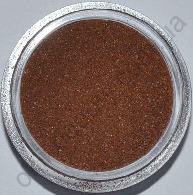 Оксамитовий пісок коричневий (БП-21), 5 грам bp_13 фото