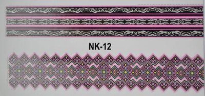 3D-наклейки на клейовій основі для дизайну нігтів, NK-12 nakl_cv_16 фото