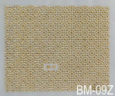 Наклейка для дизайну нігтів на клейовій основі "Золото" BM — 09Z bm_06 фото