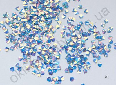3D діаманти (кристал, луска дракона) #14 для дизайну нігтів 3d_kr_14 фото