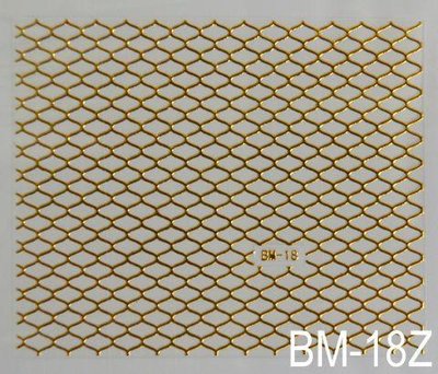 Наклейка для дизайну нігтів на клейовій основі "Золото" BM — 18Z bm_13 фото