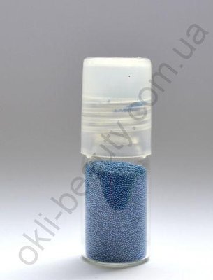 Бульонки для дизайну нігтів, 5 грам в баночці (Блакитні) bul_04 фото
